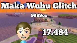 Mario Kart 7 Maka Wuhu Glitch In 17484 Seconds 9999cc [upl. by Weinhardt]