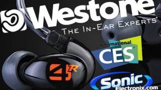 Westone 4R QuadDriver InEar Monitors Earbuds  CES 2012 First Look [upl. by Yekram]