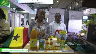 Grüne Woche 2023 Berlin Fruit juice from Rwanda  SINA Gerard  Ese URWIBUTSO [upl. by Eadahc769]