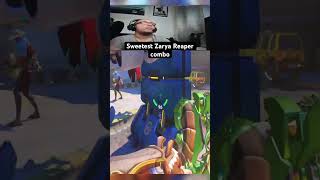 Can’t go wrong with a Zarya  Reaper combos overwatch2 overwatchclips ow2 gaming twitchclips [upl. by Lebazej]