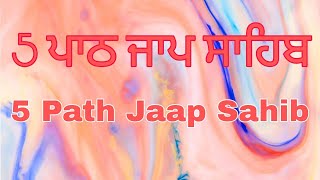 5 PATH JAAP SAHIB [upl. by Zosema38]