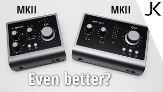 Audient iD4 MKII and iD14 MKII  Audio Interface Review [upl. by Scevo]