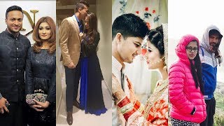 Top 10 Bangladeshi cricketers wife and girlfriend wags  MPT  2018 [upl. by Yllop109]