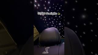 Mustang GT500 Starlight Headliner mustang starlights cars [upl. by Aihsital]