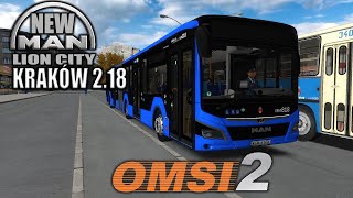 OMSI 2 NEW MAN LION CITY KRAKÓW 218 [upl. by Ibur]