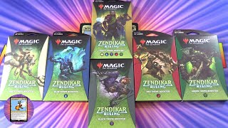 Zendikar Rising Theme Boosters  NICE PULLS [upl. by Lajes728]