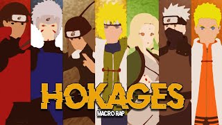 Rap Epico  Los 7 Hokages  ¡La voluntad de fuego  SrMecossT [upl. by Schug]