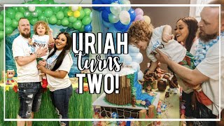 Uriahs turns Two Moana Themed Birthday Party NitraaBtv [upl. by Eenej]