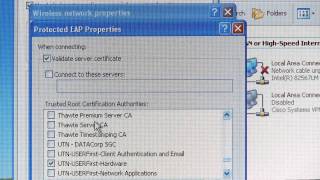 Configuring XP to UNSW Uniwide Wireless Network [upl. by Jason]