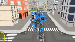 Warrior Robot Shark Game  Transforming Shark Robot [upl. by Brink]