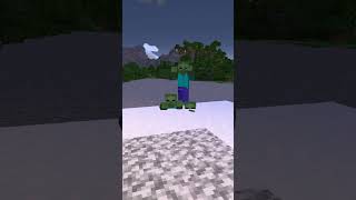 POWDERED SNOW IS THE BEST BASE DEFENSE IN MINECRAFT minecraft shorts gaming [upl. by Aime]