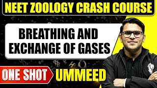 BREATHING AND EXCHANGE OF GASES in 1 Shot All Concepts Tricks amp PYQs  NEET Crash Course  UMMEED [upl. by Ecienaj]