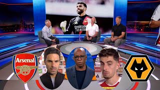 MOTD Arsenal vs Wolves 20 Ian Wright Review Arsenals Performance🔥 Mikel Arteta amp Havertz Interview [upl. by Sices640]