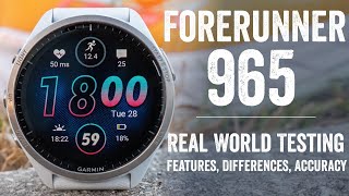 Garmin Forerunner 965 InDepth Review Finally AMOLED [upl. by Enohsal]