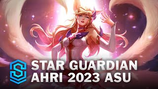 Star Guardian Ahri Skin Spotlight  League of Legends [upl. by Aineg]