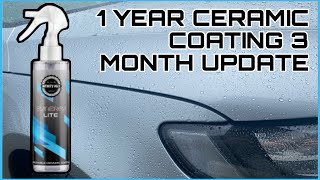 Synergy Lite 1 Year Ceramic Coating Maintenance Wash  3 month update [upl. by Ocirema]