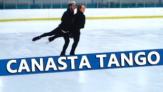 CANASTA TANGO Ice Dance Test  Preliminary Figure Skating Ice Dances [upl. by Kcinemod511]