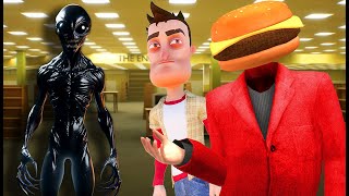 OB amp I Travelled to the Backrooms in Gmod Garrys Mod RP Multiplayer [upl. by Issor]