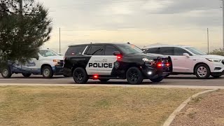 Queen Creek Police Department Responding Code 3 In Queen Creek Arizona With Rumblers Activated [upl. by Rozina]