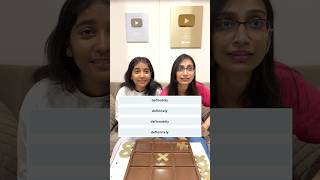 Guess The Correct Spellingchotemotevlogs [upl. by Anamuj]