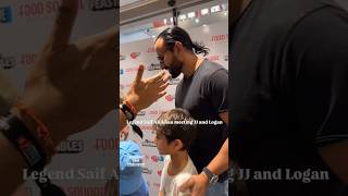 KSI amp Logan Paul Meeting Up With Saif Ali Khan [upl. by Nevs23]