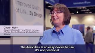 Monaghan Medical Corporation  AEROBIKA® OPEP device Testimonial 3 [upl. by Waldack]