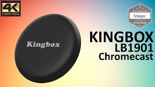 Kingbox LB1901  Afficheur sans fil  ChromeCast  Miracast  AirPlay  Wifi  Unboxing [upl. by Lesna]