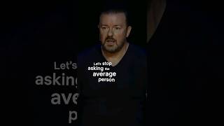 quotLets STOP asking the Average Personquot 😱🤣 RICKY GERVAIS shorts [upl. by Stambaugh947]