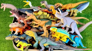 MEGA CAJA DE DINOSAURIOS DINOSAURIOS NUEVOS BARYONYX BUMPY TRICERATOPS CARNOTAURO amp MÁS [upl. by Hut]