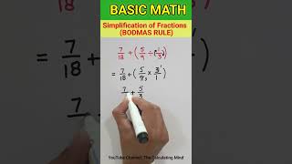 Simplification of Fractions  How to solve and simplify fractions by BODMAS Rule [upl. by Bang157]