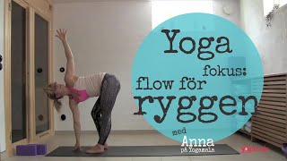 60 min yoga för ryggen [upl. by Inaniel]