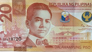 quotPhilippines 20 Pesos Banknote Isang Pampamahalang Showcasequot [upl. by Hgielrebmik957]