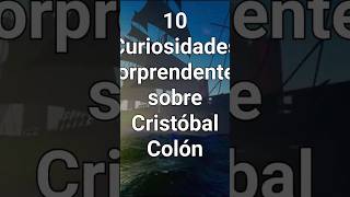 10 datos que debes saber de Cristóbal colon viajes cristóbalcolón america [upl. by Jeremy]