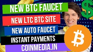 New Crypto Faucet Site  Free CRYPTO Faucet  New BTC LTC Faucet  NEW AUTO Faucet  Instant Payment [upl. by Guy860]