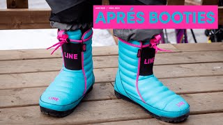 LINE 20222023 AllNew Aprés Booties  Aprés Ski Like A Champ [upl. by Letnuahs]