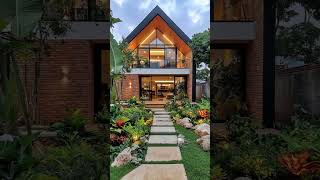 Modern Industrial Loft House Design LoftHouseDesign ModernIndustrialLoft TropicalGardenLiving [upl. by Bunder871]