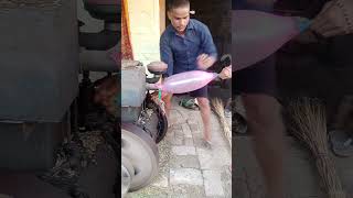 shortvideo 8 HP ka engine gubbara laga hua [upl. by Pantheas]