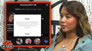 Chromazz on Losing Her Instagram amp How Its Affected Her Career [upl. by Clim814]