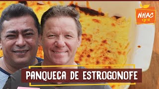 Panquecas gratinadas e recheadas com estrogonofe  Claude Troisgros e Batista  Que Marravilha [upl. by Deeann]