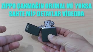 Zippo Çakmağın Orjinali ile Sahtesi Arasındaki Farklar [upl. by Ozner]