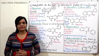 Class 72 Flavonoid Part 04  Types of Flavonoids  Classification of Flavonoids Part 01 [upl. by Kendry]