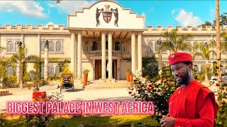 😳🥶Cheddar was awestruck when he visited the most expensive palace in West Africa‼️😱 [upl. by Aihtnamas947]