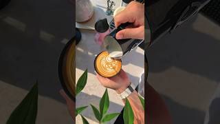 Going out Coffee Latte art The process of making coffee is really healing Baristas daily life [upl. by Vandyke]