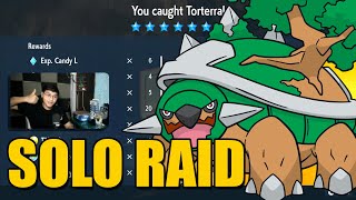 SOLO 7Star Torterra Raid  Pokemon Scarlet and Violet [upl. by Allak]