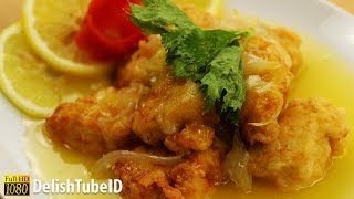 Cara Membuat Ayam Goreng Saus Lemon ala Restoran Terkenal [upl. by Carmelia741]