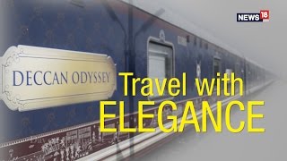 Indias Luxury Train Deccan Odyssey Offers An Exquisite Experience [upl. by Emarej383]