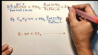 Alcohols to Alkyl halide4 [upl. by Blanc]