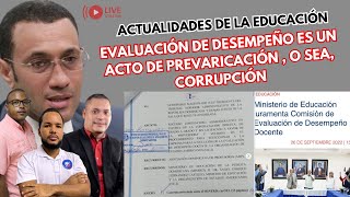 TODOS EN CONTRA DE LA TRAMA Y ESTAFA EN LA EVALUACIÓN DE DESEMPEÑO DOCENTE [upl. by Berthe]