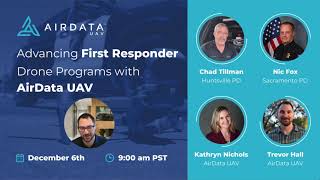 Advancing First Responder Drone Programs with AirData UAV [upl. by Tnilc]
