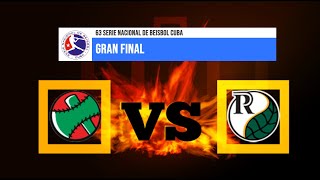 🔴 EN VIVO  Pinar del Río vs Las Tunas  GRAN FINAL 63snb  juego 4 [upl. by Kauppi]